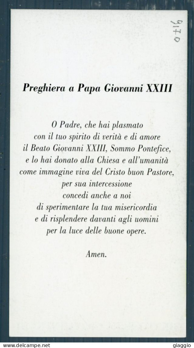 °°° Santino N. 9170 - Beato Papa Giovanni Xxiii °°° - Religion &  Esoterik