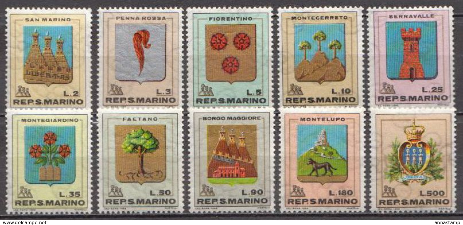 San Marino MNH Set - Sellos