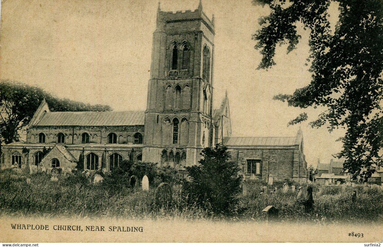 LINCS - WHAPLODE CHURCH NEAR SPALDING  Li615 - Otros & Sin Clasificación