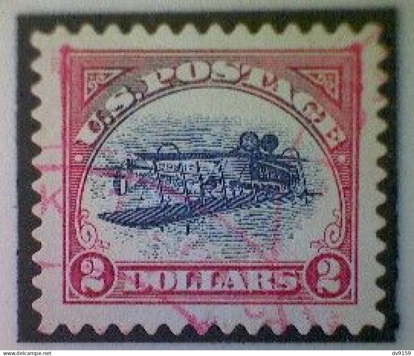 United States, Scott #4806a, Used(o), 2013, Inverted Jenny, Single, $2, Blue, Black, And Red - Gebraucht