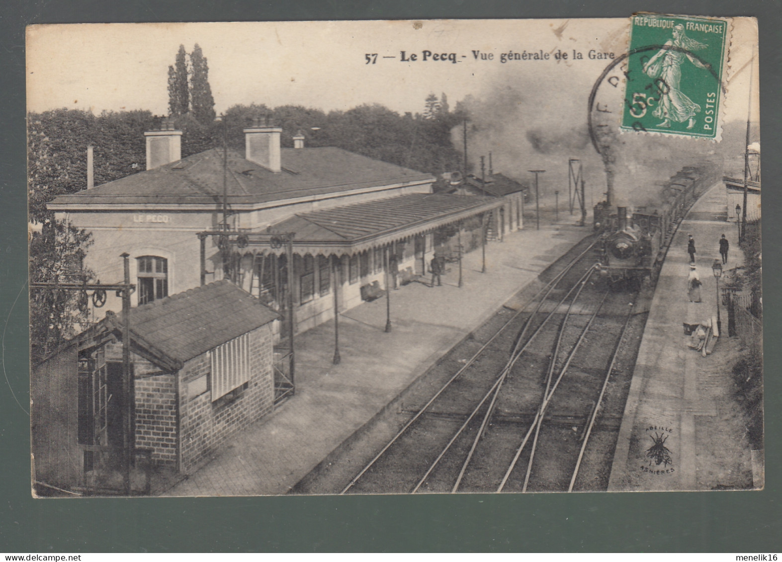 CP - 78 - Le Pecq - Vue Générale De La Gare - Le Pecq