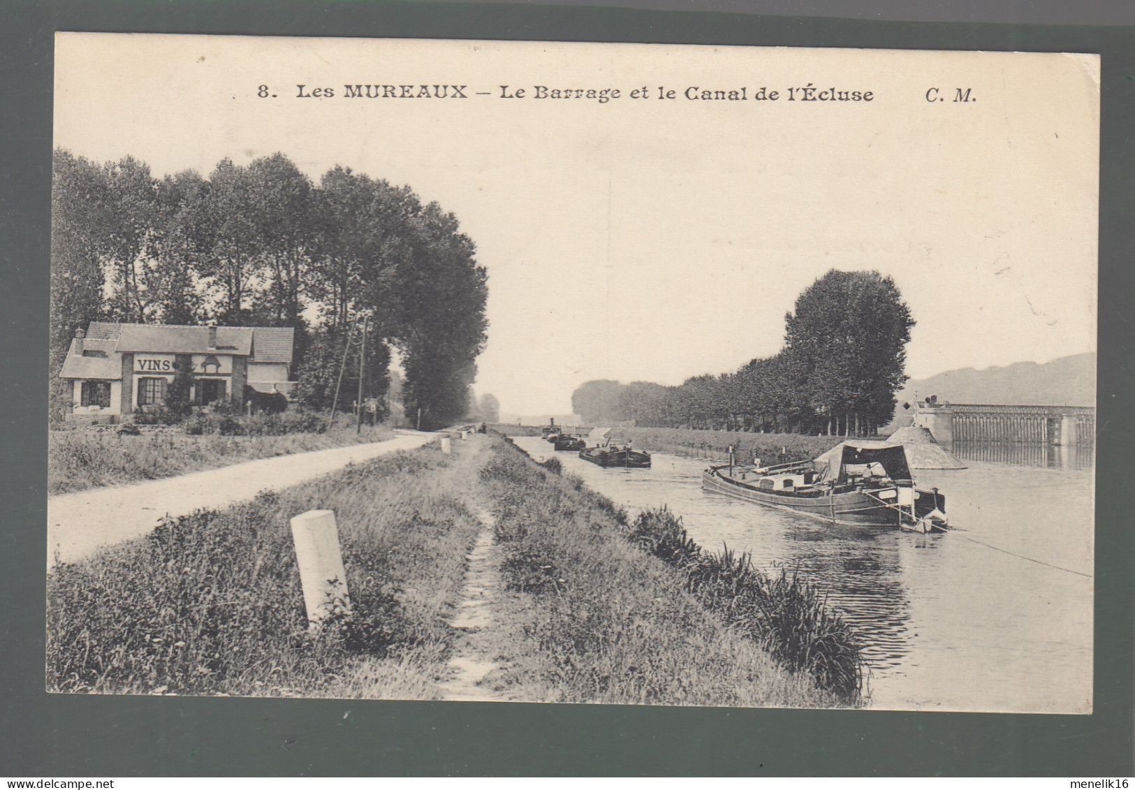 CP - 78 - Les Mureaux - Barrage - Canal De L'Ecluse - Les Mureaux