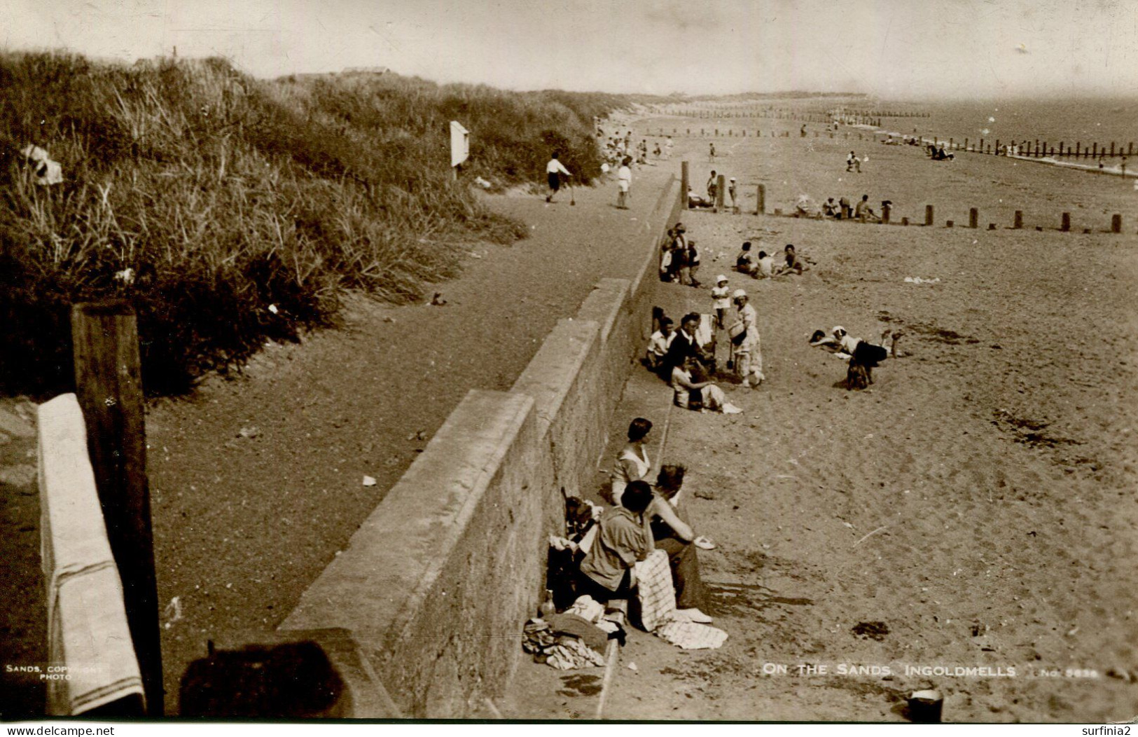 LINCS - INGOLDMELLS - ON THE SANDS RP  Li617 - Altri & Non Classificati