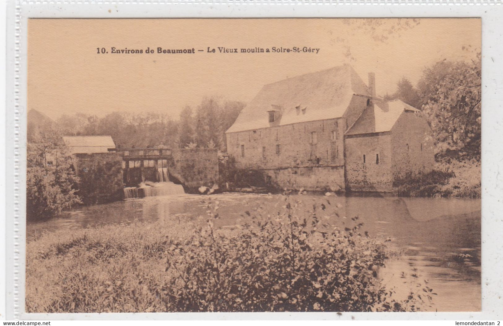 Environs De Beaumont. Le Vieux Moulin A Solre-St-Gery. * - Beaumont