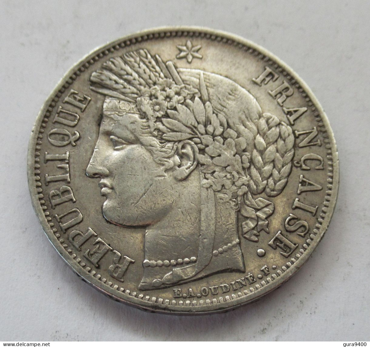 France 5 Francs 1849 BB - 5 Francs