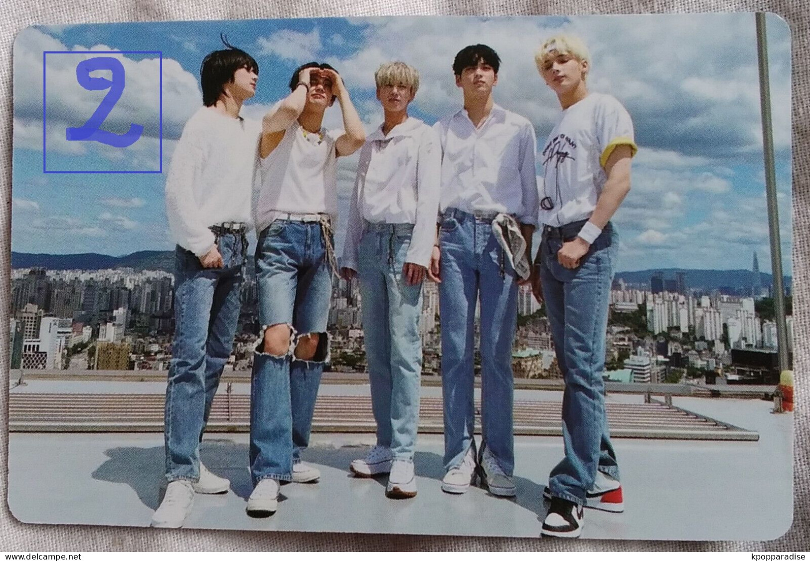 Photocard K POP Au Choix TXT  Freeze - Objetos Derivados