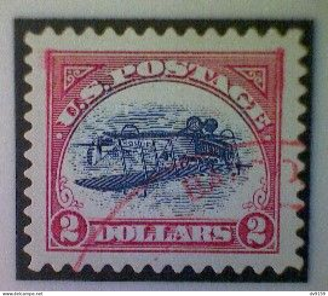 United States, Scott #4806a, Used(o), 2013, Inverted Jenny, Single, $2, Blue, Black, And Red - Gebraucht