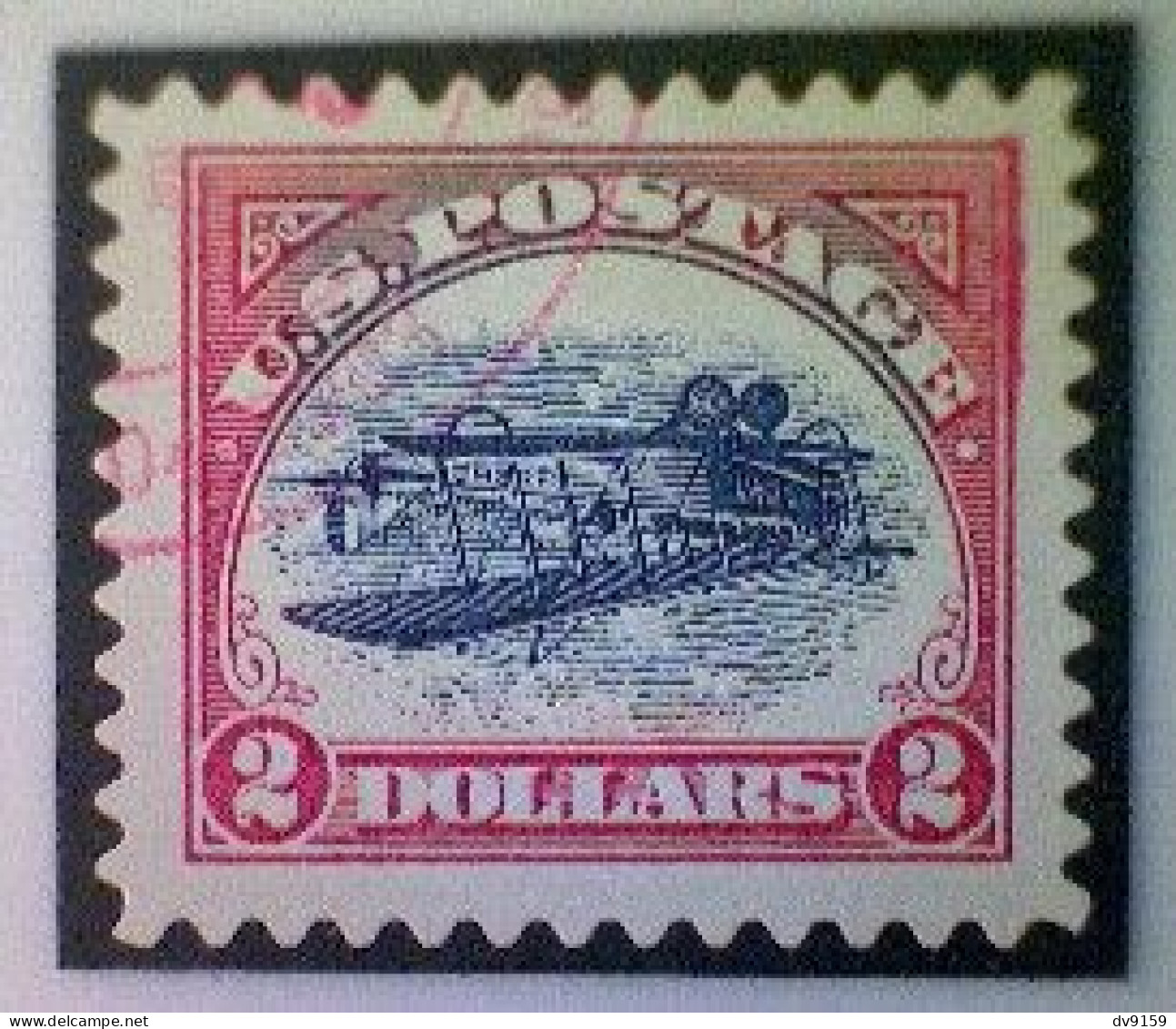 United States, Scott #4806a, Used(o), 2013, Inverted Jenny, Single, $2, Blue, Black, And Red - Gebruikt