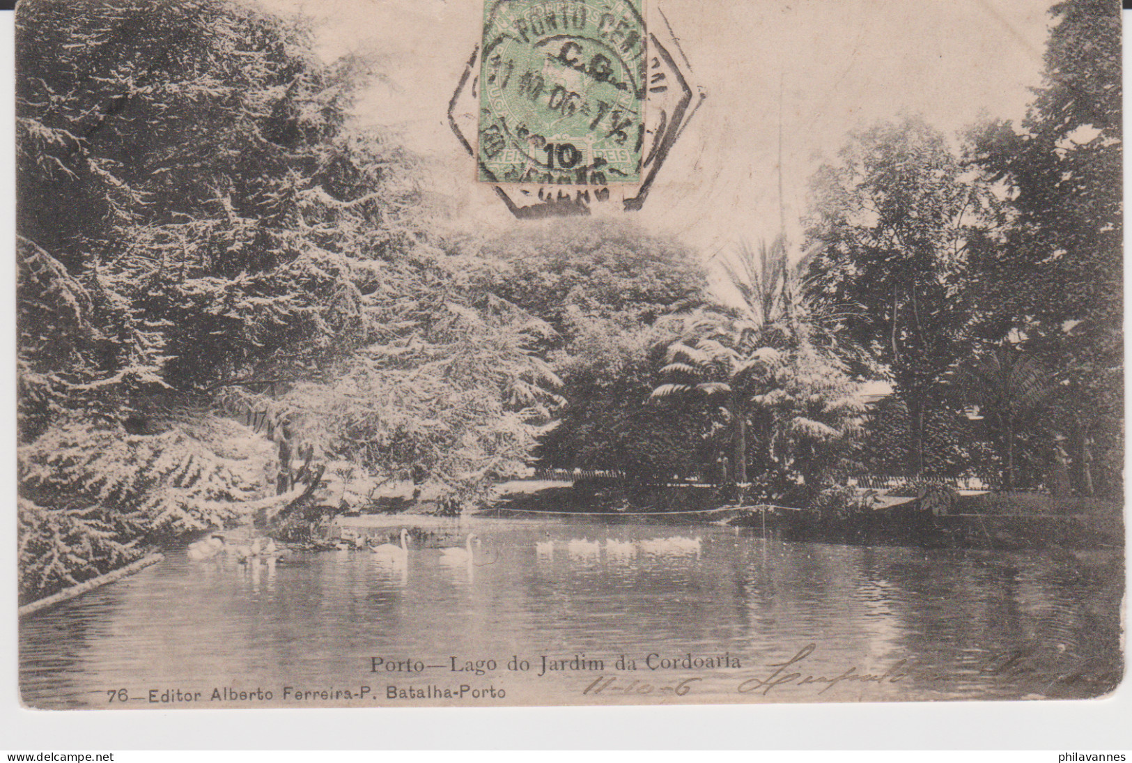 PORTO CENTRAL, 1906,   ( SN24/12/23.1) - Postmark Collection