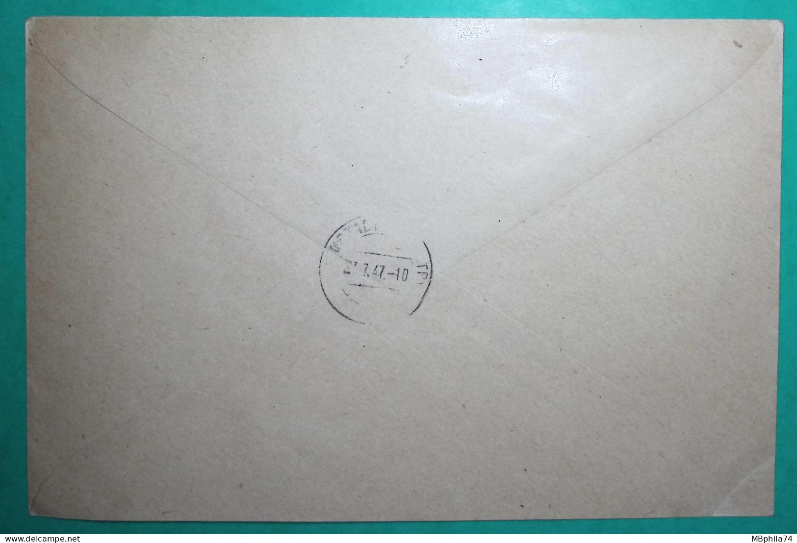 RECOMMANDE EINSCHREIBEN SARRE SAARBRÜCKEN 15 + 24 + 45 + 80 PF POUR FOR NEUSTADT 1947 COVER - Briefe U. Dokumente