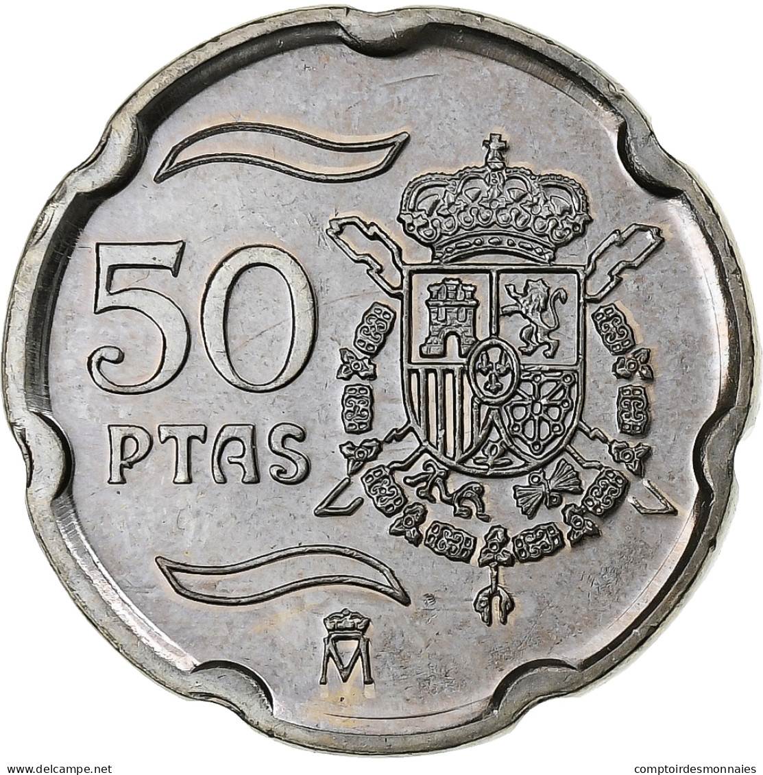 Espagne, Juan Carlos I, 50 Pesetas, 2000, Madrid, Cupro-nickel, SUP, KM:991 - 50 Peseta