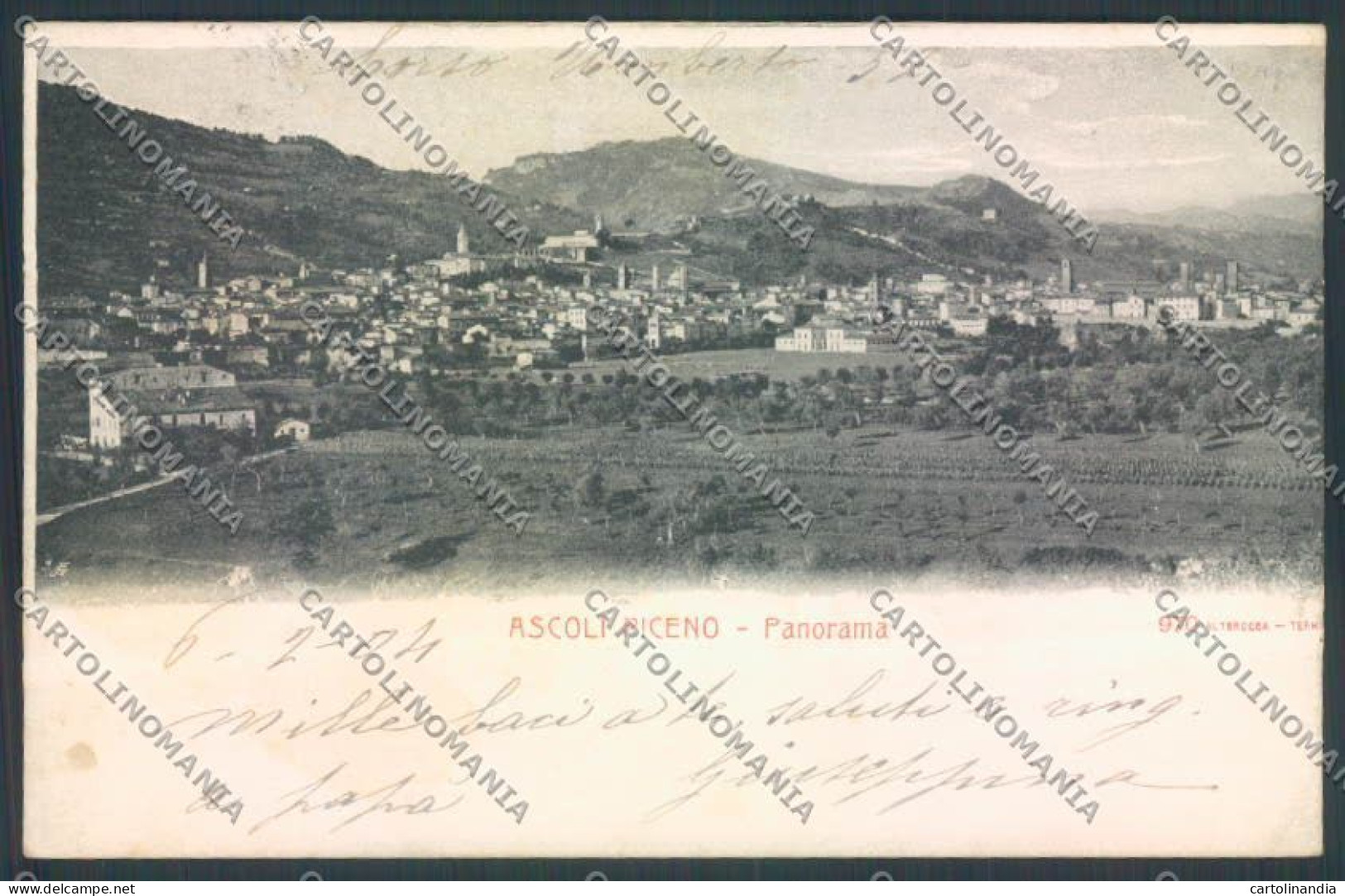 Ascoli Piceno Città Alterocca Cartolina ZT6087 - Ascoli Piceno