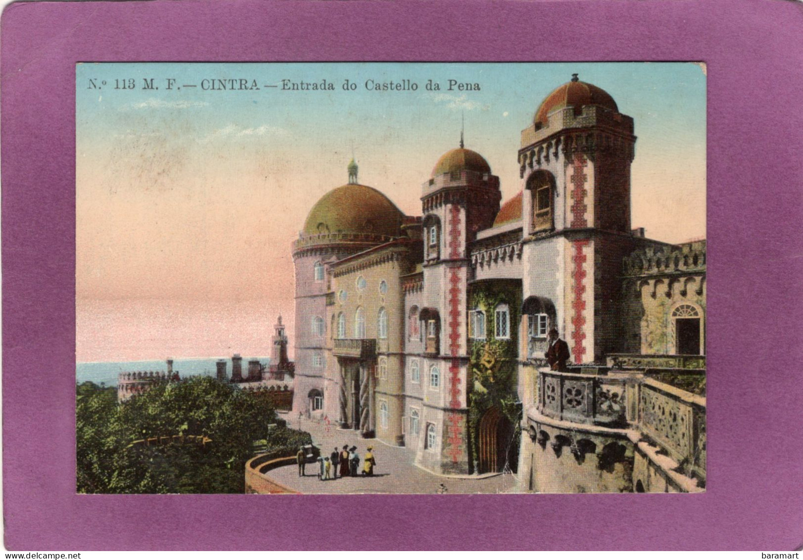 SINTRA  CINTRA Entrada Do Castello Da Pena - Lisboa