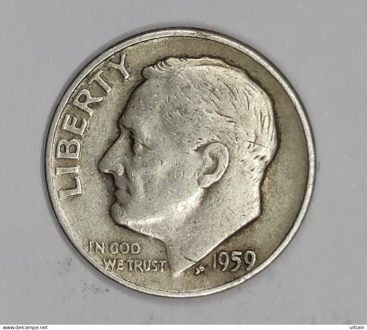 USA - 1959 D - 1 Dime - Franklin D. Roosevelt (32nd President Of The USA) - Andere & Zonder Classificatie
