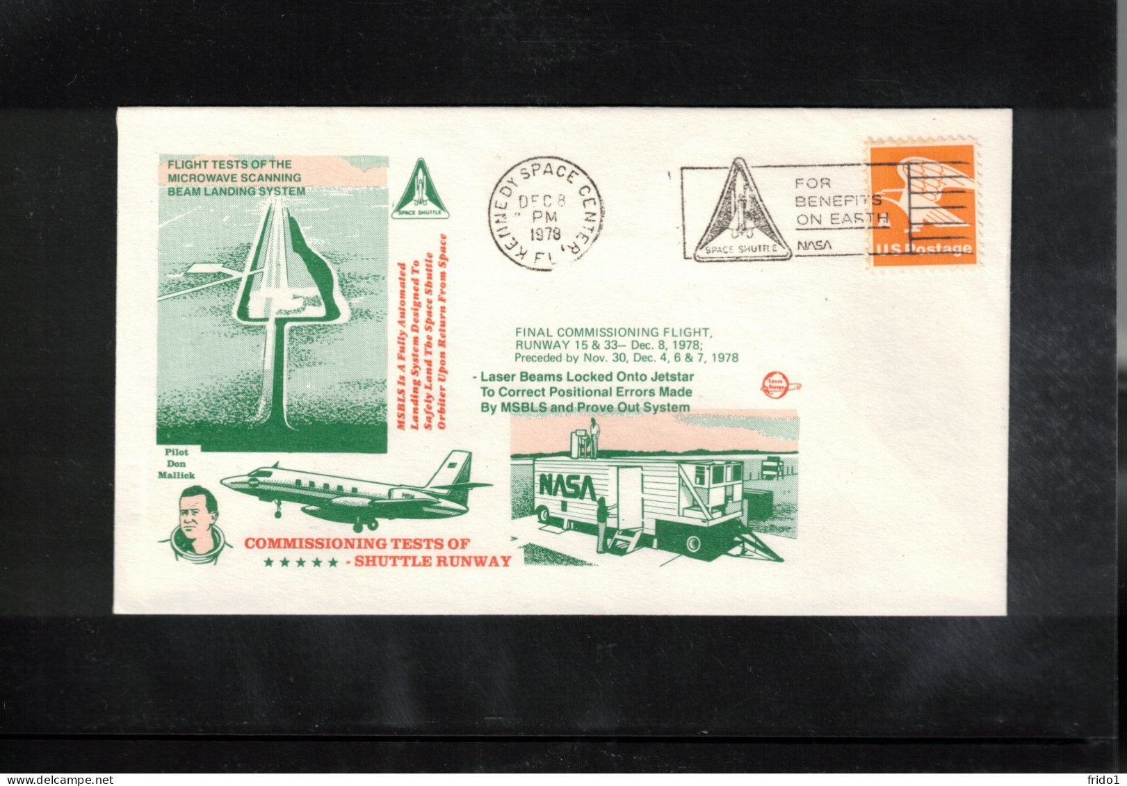 USA 1978 Space / Weltraum Space Shuttle Interesting Cover - USA