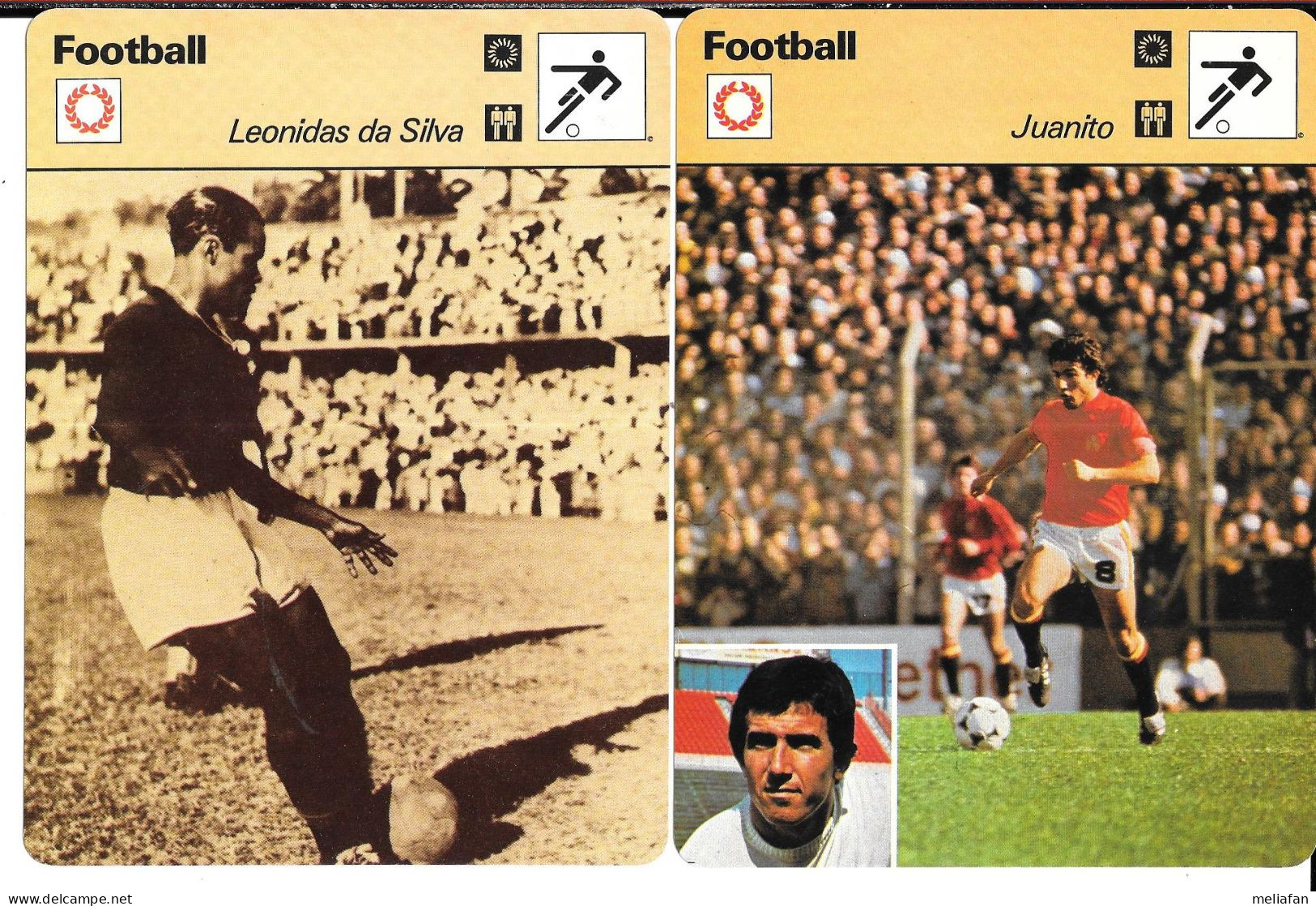 GF2228 - SPORTCASTER - FOOTBALL - LEONODAS DA SILVA - OSCAR - JUANITO - Trading-Karten