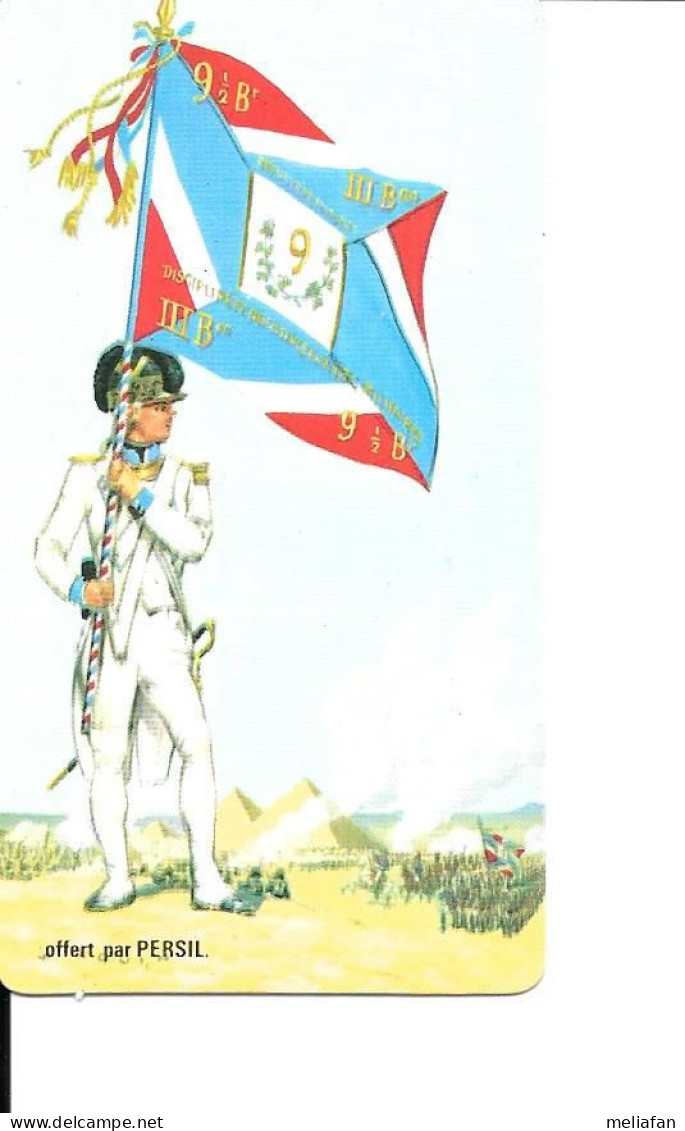 CH03 - VIGNETTE PERSIL - PORTE DRAPEAU INFANTERIE - ARMEE DE L'EMPIRE - NAPOLEON - Sonstige & Ohne Zuordnung