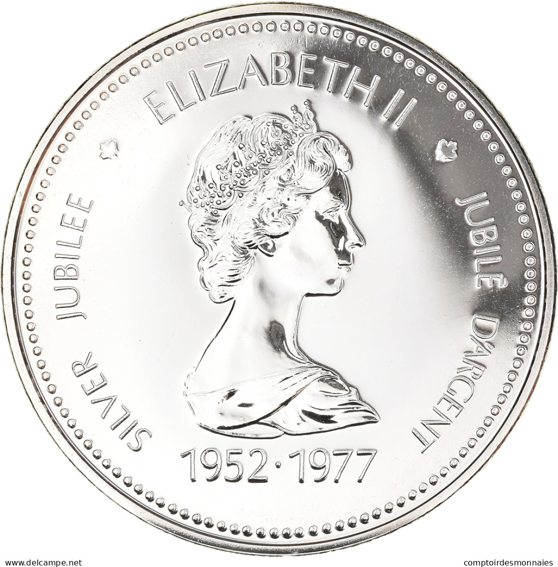 Monnaie, Canada, Elizabeth II, Silver Jubilee, Dollar, 1977, Ottawa, Prooflike - Canada