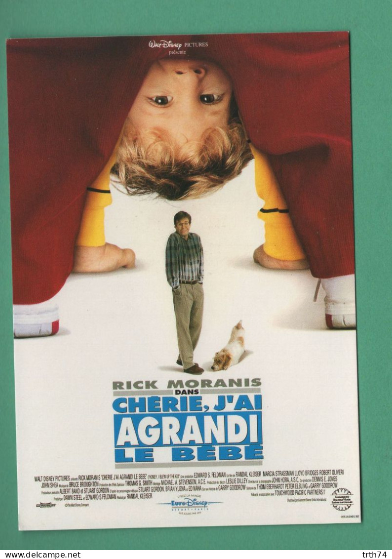 Chérie J'ai Agrandi Le Bébé ( Film Cinéma, Chien ) - Affiches Sur Carte