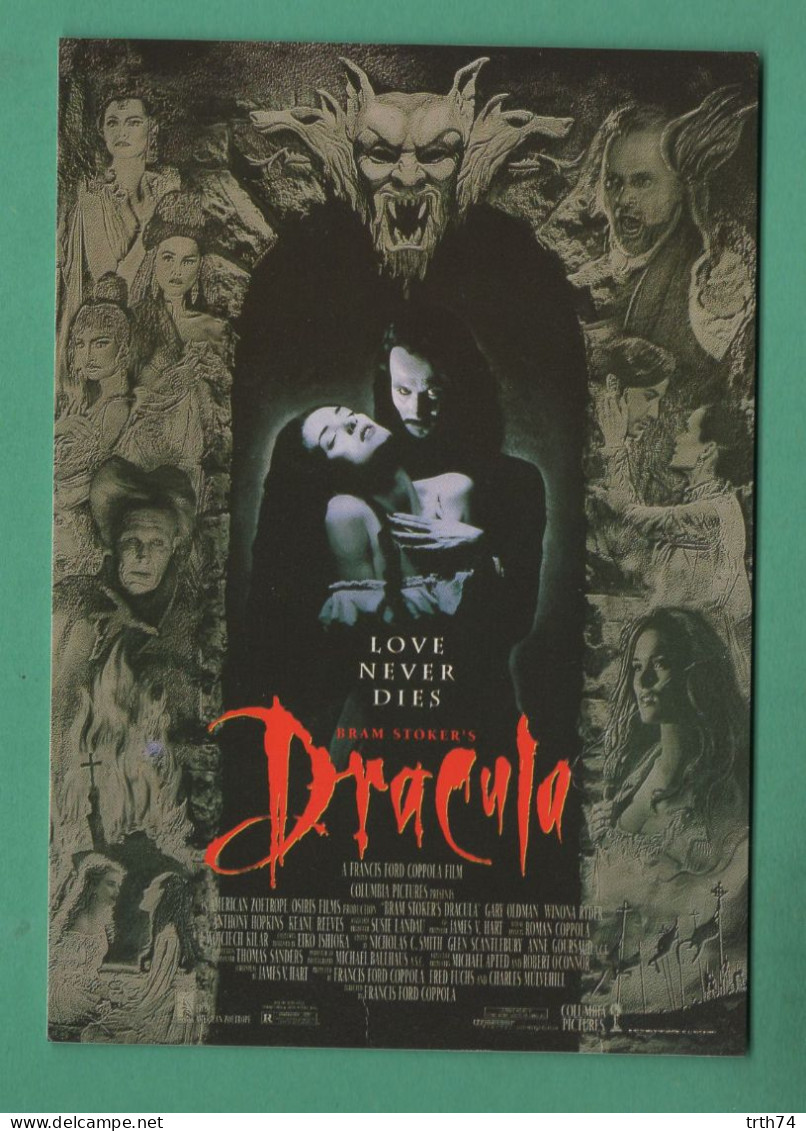 Bram Stoker's Dracula (  Film Cinéma Vampire ) - Plakate Auf Karten