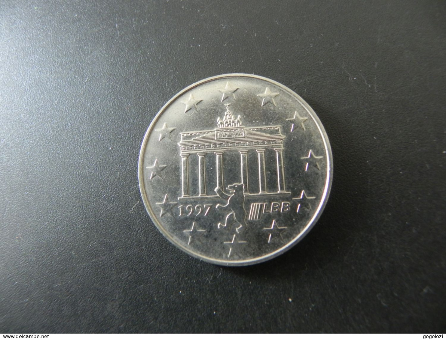 Medaille Medal - Deutschland Germany - Europawoche 10 Euro 1997 - Berlin Brandenburger Tor - Sonstige & Ohne Zuordnung