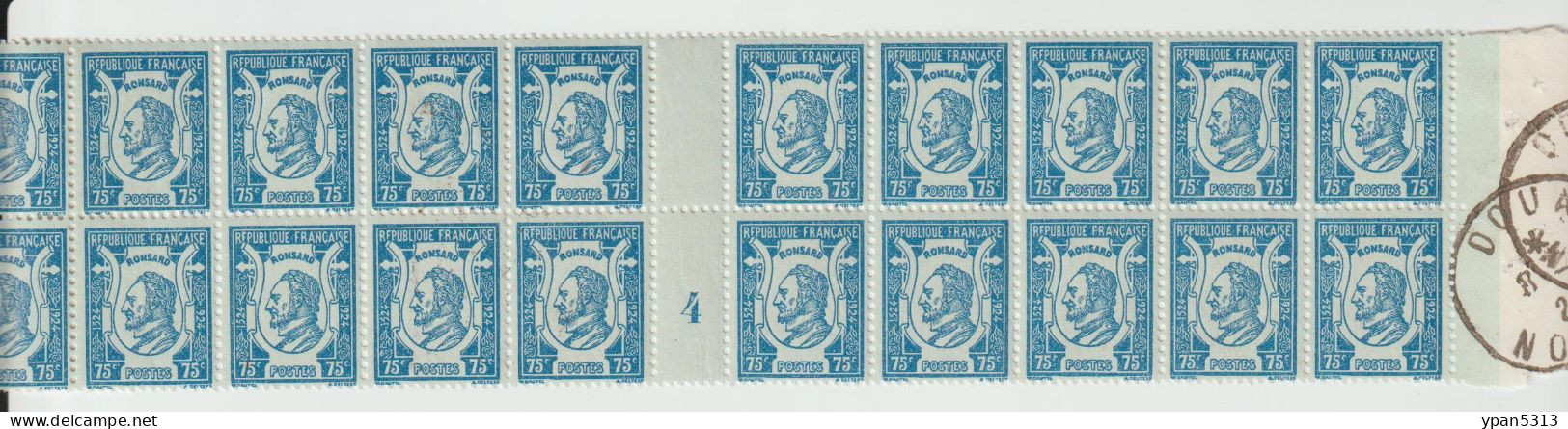 RONSARD 209* - Mil 4 Dans Bloc De 20 Timbres. - Nuovi