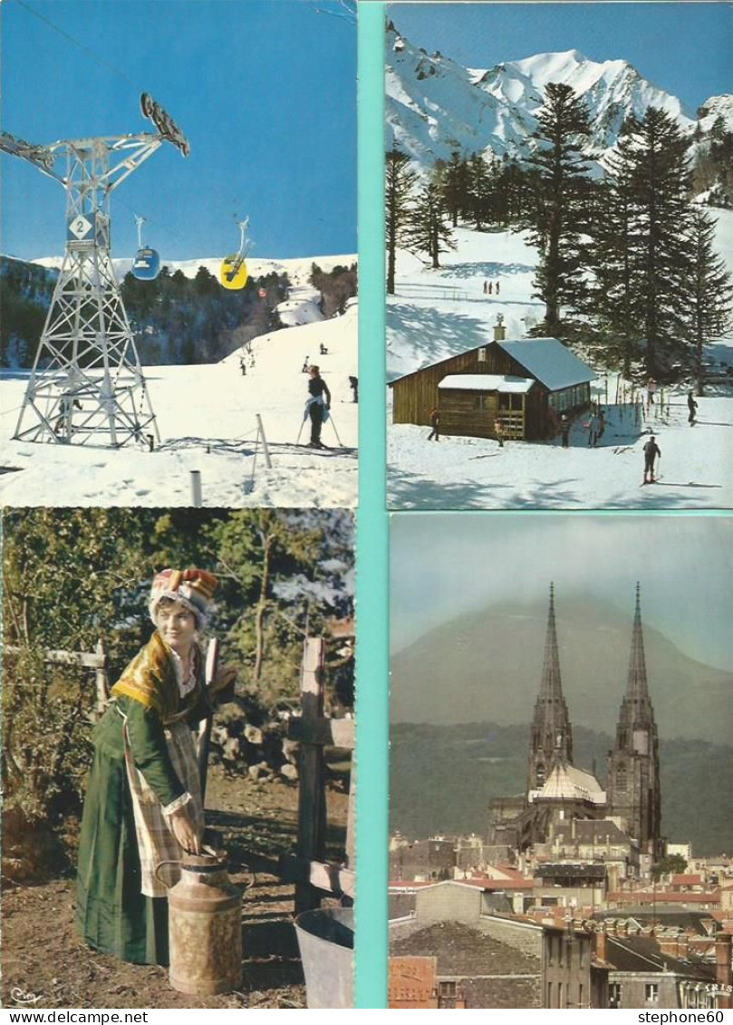 1lo-a612 PUY DE DOME Dep 63 - Lot 400 CPM / CPSM ( J'en Ajoute 50 En Plus ) - 100 - 499 Postcards