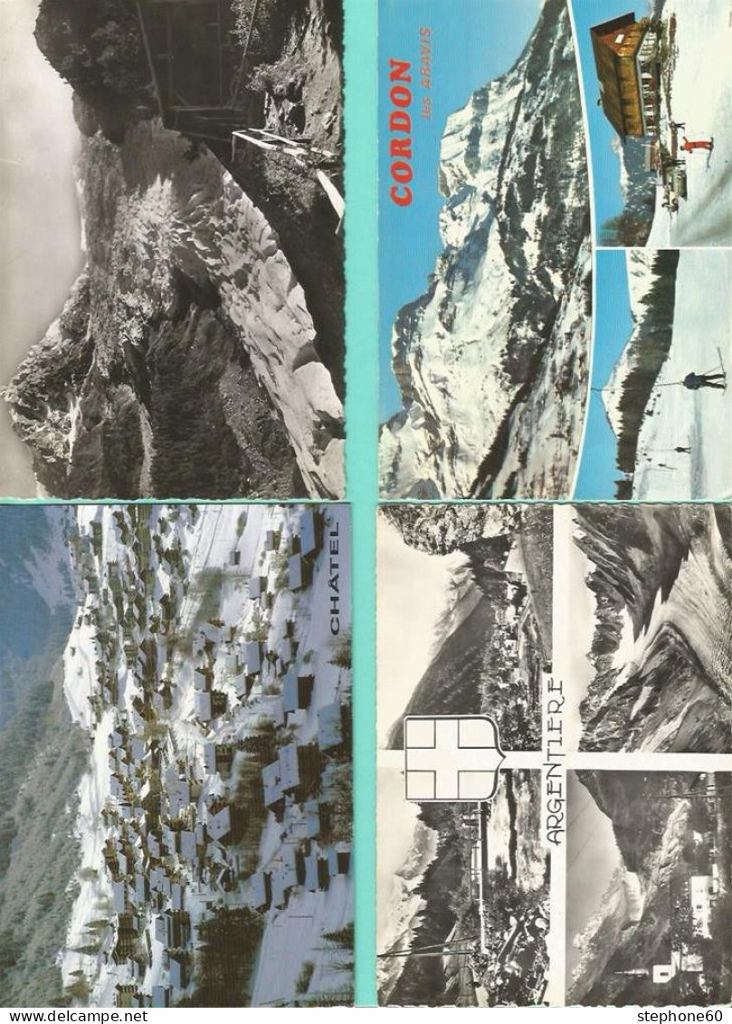 1lo-a614 HAUTE SAVOIE Dep 74 - Lot 400 CPM / CPSM ( J'en Ajoute 50 En Plus ) - 100 - 499 Postcards