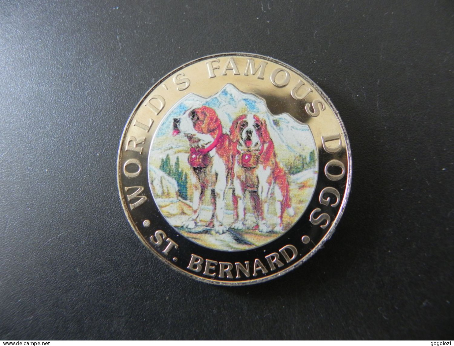 Equatorial Guinea 1000 Francos 1996 - World's Famous Dogs - St. Bernard - Guinea Equatoriale