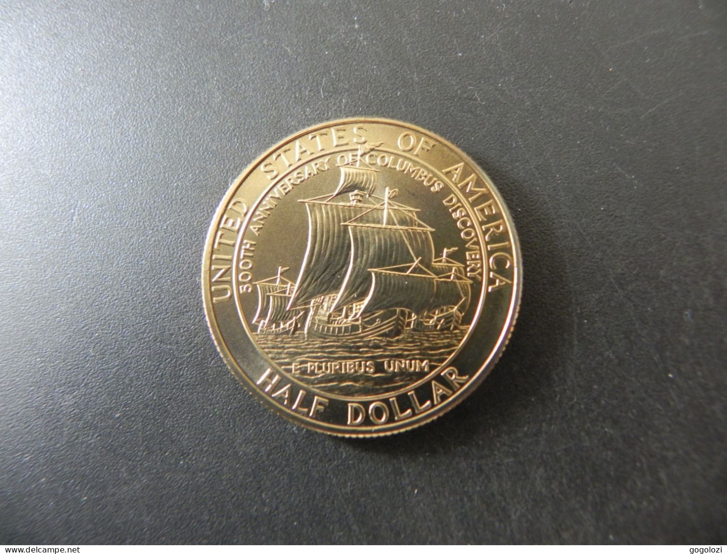 USA 1/2 Dollar 1992 - 500th Anniversary Of Columbus Discovery - Conmemorativas