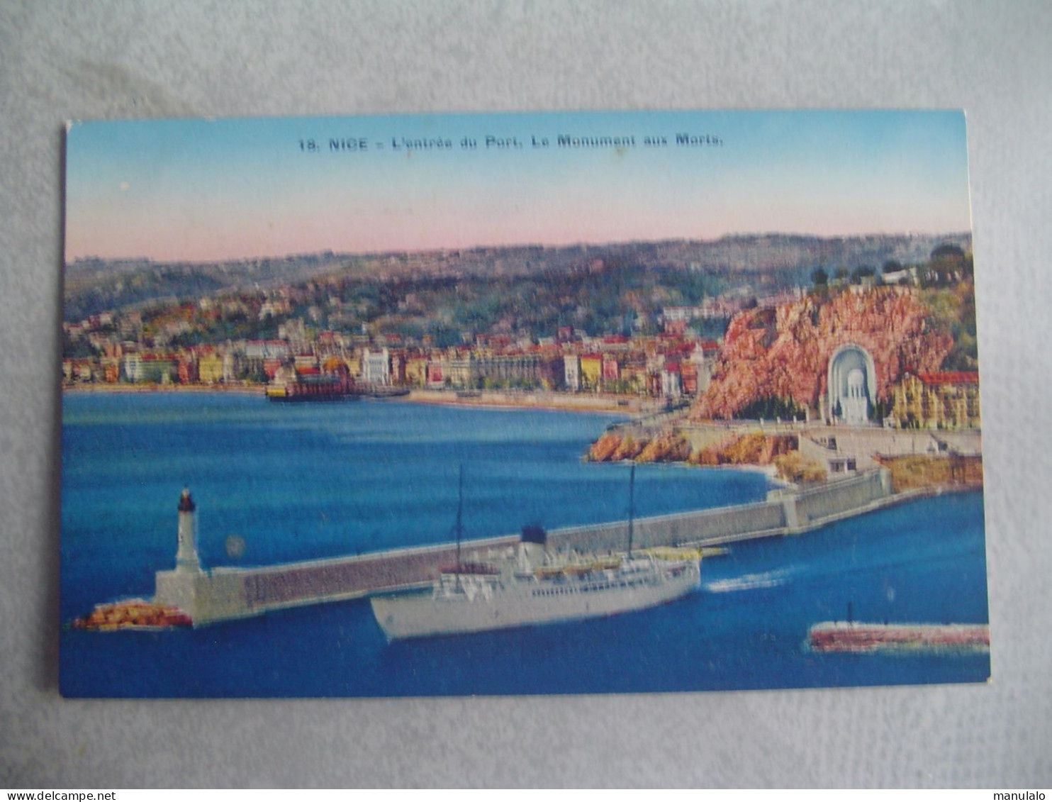 D 06 - Nice - L'entrée Du Port. Le Monument Aux Morts - Navigazione – Porto