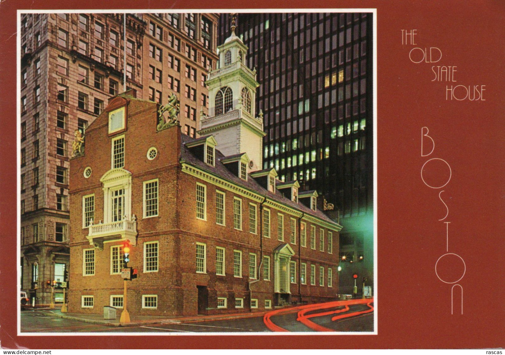 CPM - P - USA - ETATS UNIS - MASSACHUSETTS - BOSTON - THE OLD STATE HOUSE - Boston