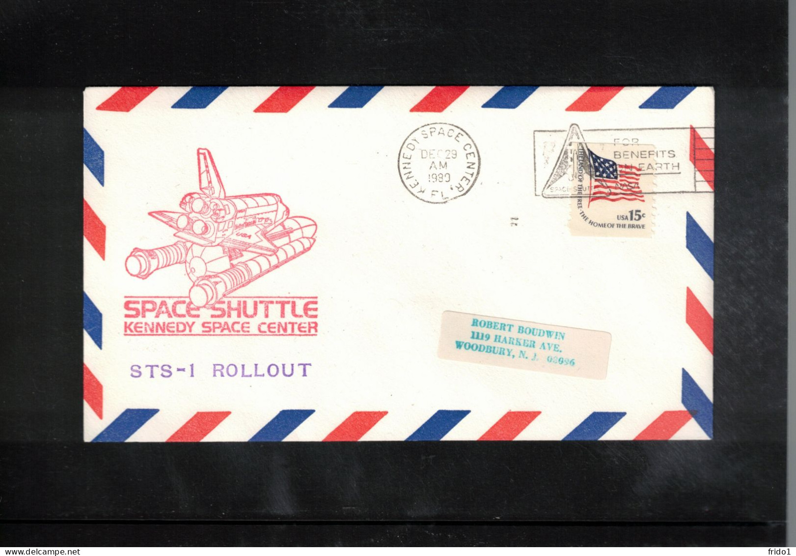 USA 1980 Space / Weltraum Space Shuttle - STS-1 Rollout Interesting Cover - Stati Uniti