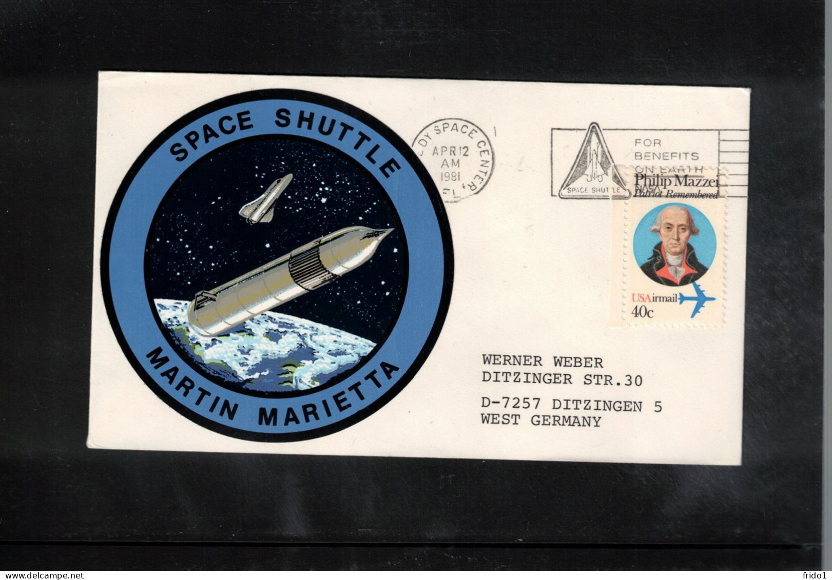 USA 1981 Space / Weltraum Space Shuttle - STS-1 Launch Interesting Cover - Etats-Unis