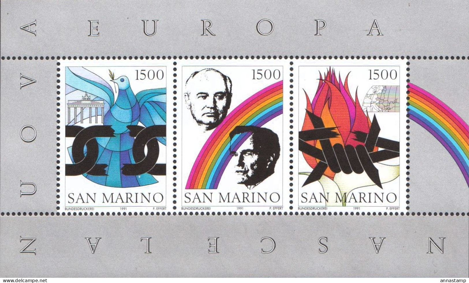 San Marino MNH SS - Sonstige & Ohne Zuordnung