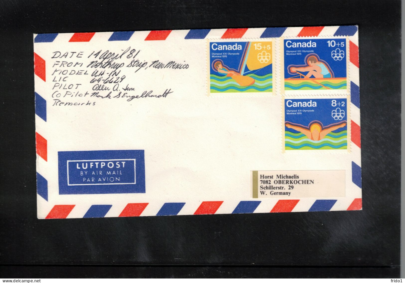 USA 1981 Space / Weltraum Space Shuttle - Department Of The Air Force Interesting Signed Cover - Verenigde Staten