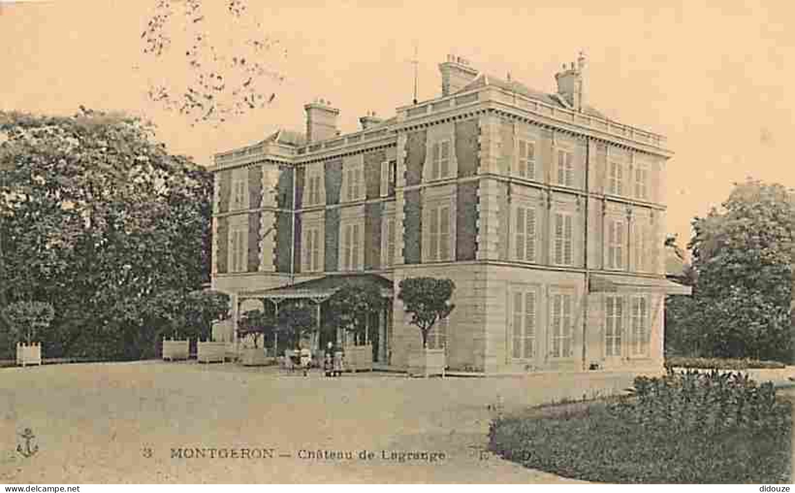 91 - Montgeron - Château De Lagrange - Animé - CPA - Voir Scans Recto-Verso - Montgeron
