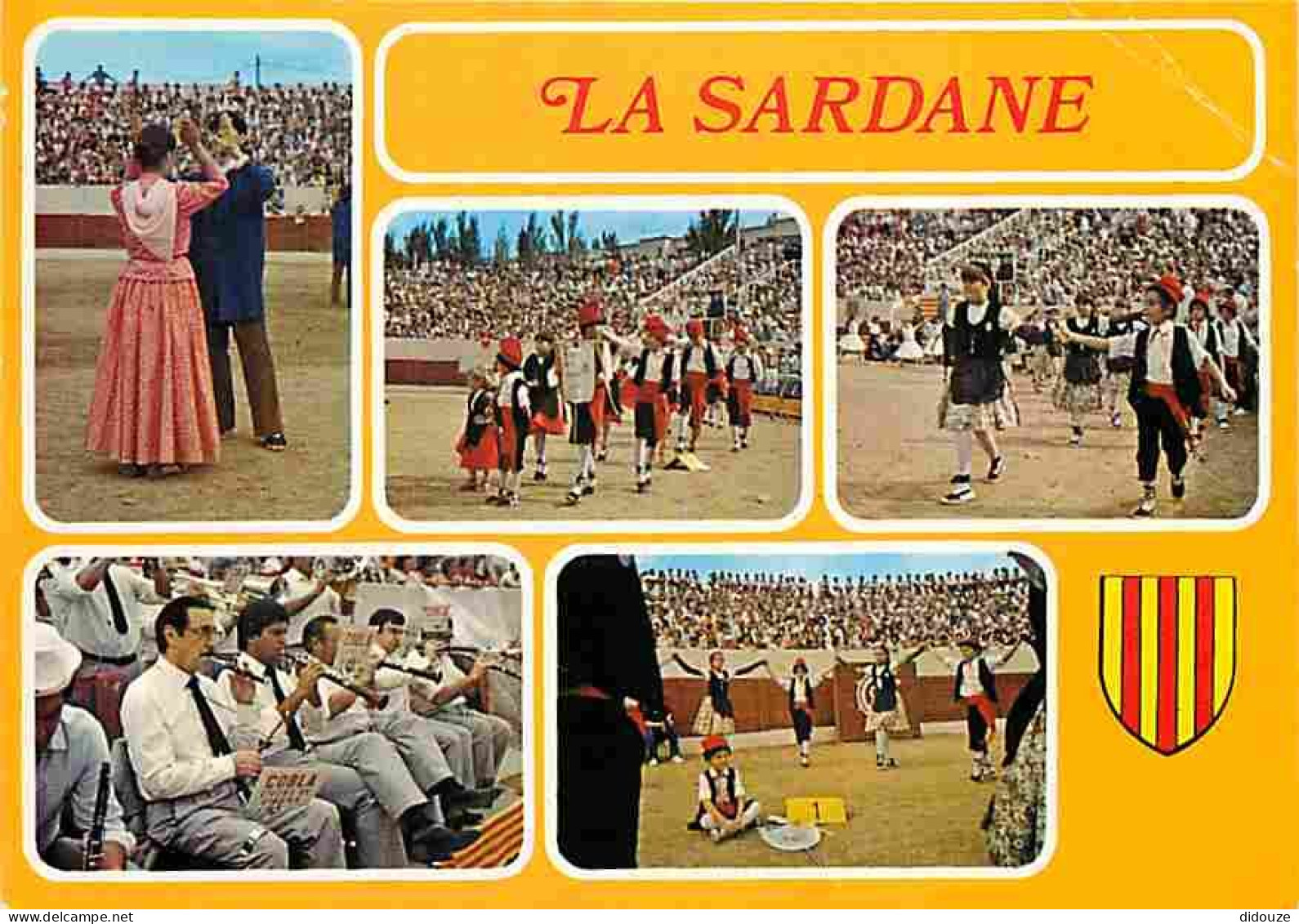 Folklore - Danses - Folklore Catalan - La Sardane - Multivues - CPM - Voir Scans Recto-Verso - Dans