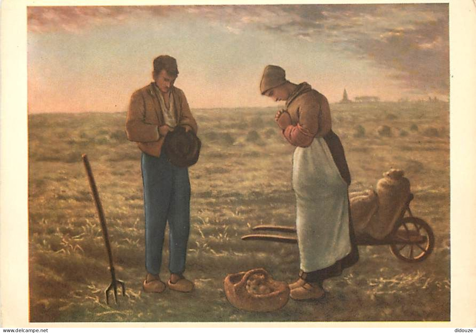 Art - Peinture - Jean-François Millet - L'Angelus - Carte Neuve - CPM - Voir Scans Recto-Verso - Schilderijen