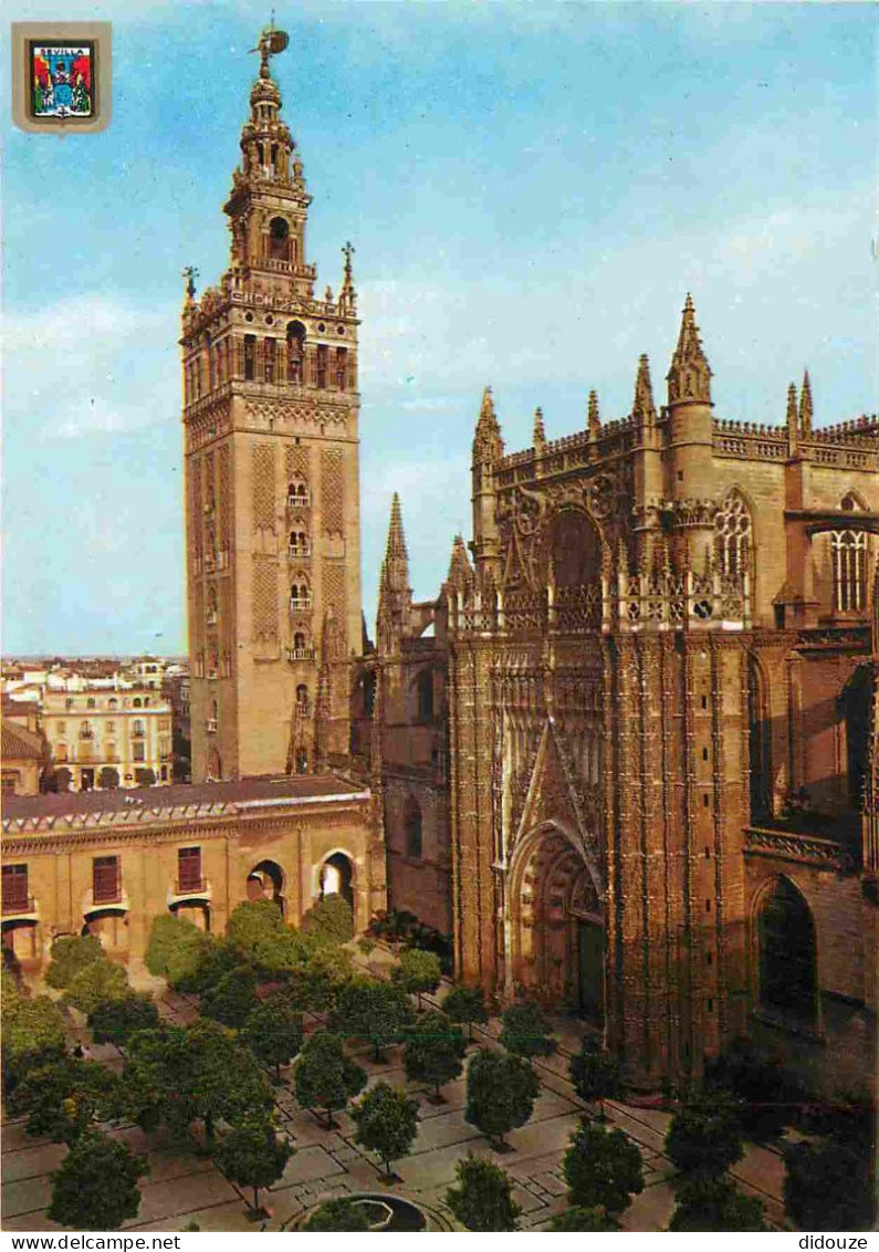 Espagne - Espana - Andalucia - Sevilla - La Catedral Y La Giralda - Cathédrale - Espana - CPM - Voir Scans Recto-Verso - Sevilla (Siviglia)