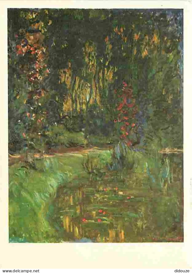 Art - Peinture - Claude Monet - Le Jardin De Giverny - CPM - Voir Scans Recto-Verso - Schilderijen