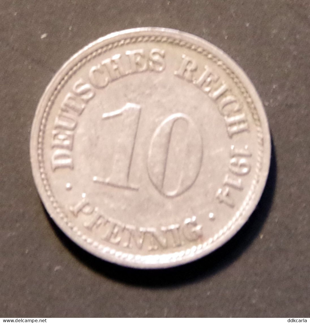 10 Pfennig 1914 F Deutsches Reich - 10 Pfennig