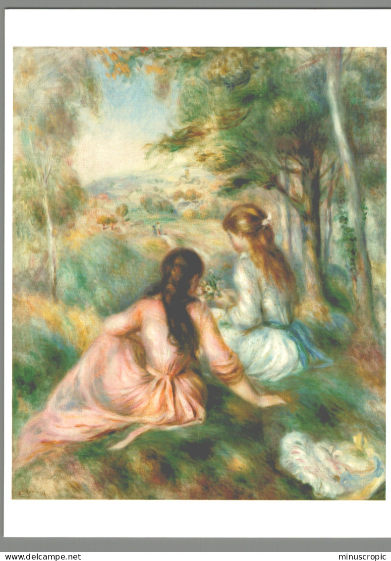 CPM Art - Martigny - Fondation Pierre Gianadda - Dans Le Pré - Pierre Auguste Renoir - Paintings