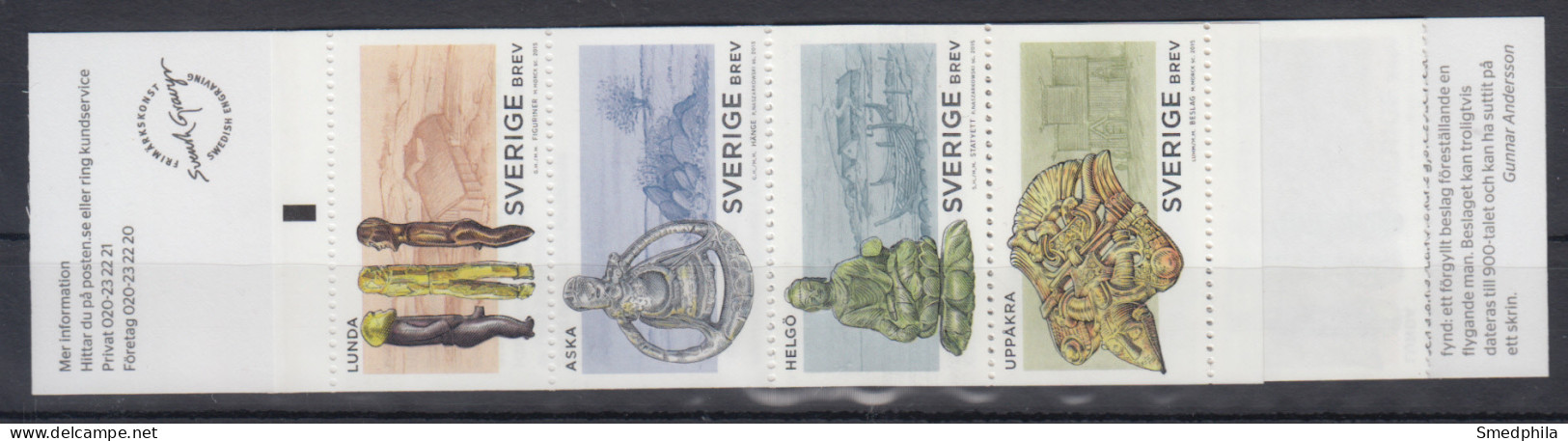 Sweden Booklet 2015 - Facit 591 MNH ** - 1981-..