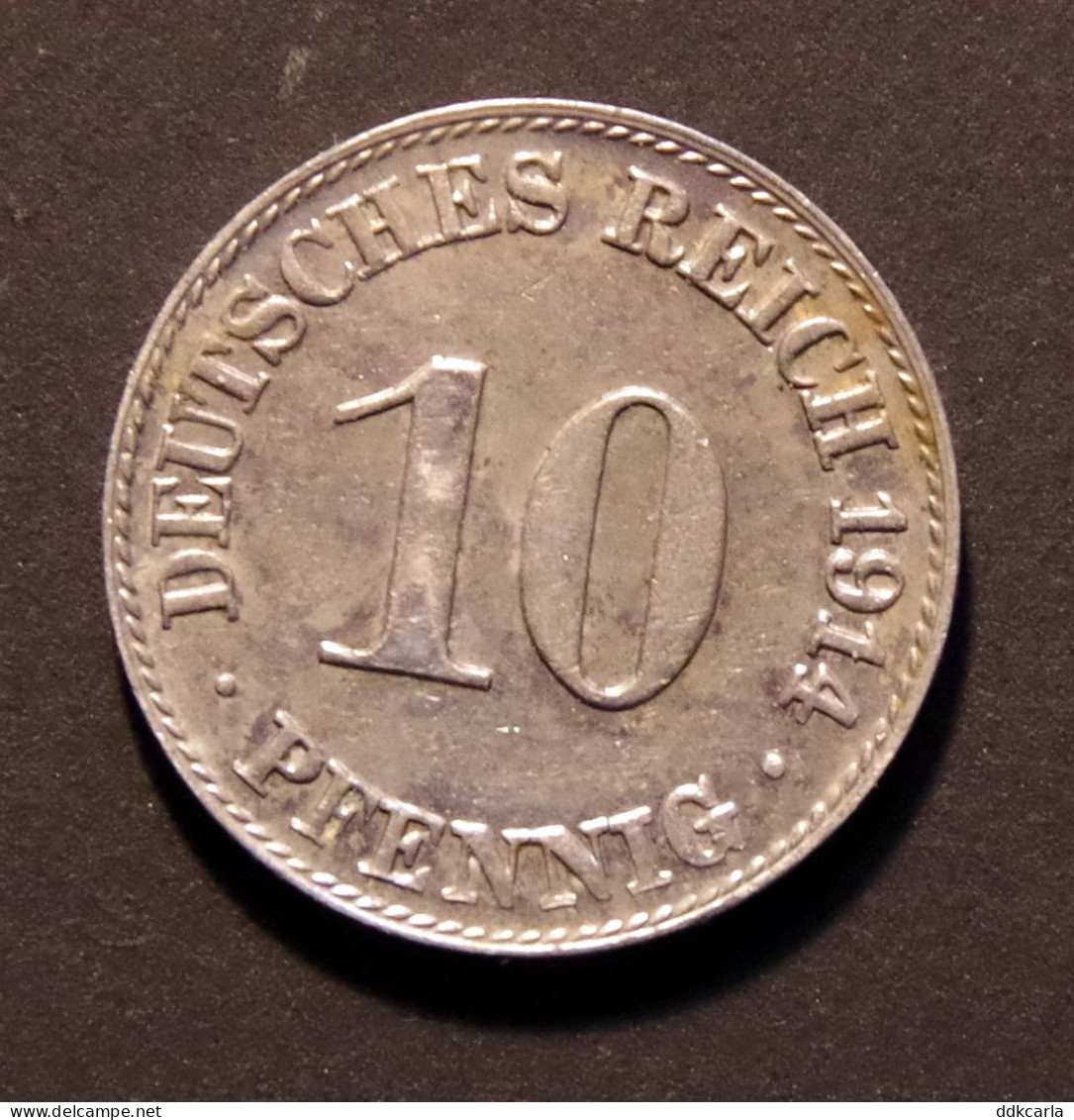 10 Pfennig 1914 D Deutsches Reich - 10 Pfennig