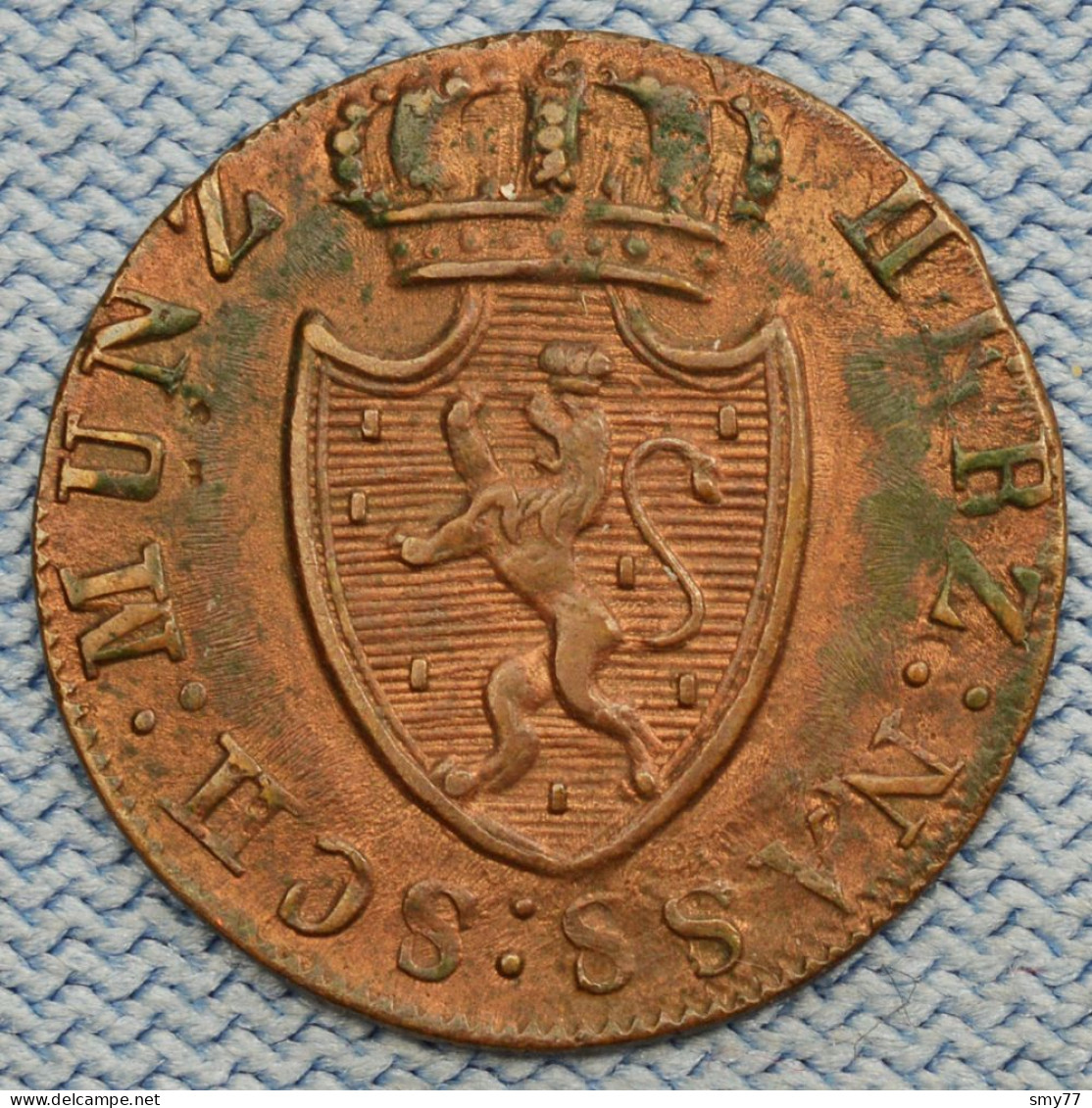 Nassau • 1/4 Kreuzer 1819 Z • Wilhelm • German States / Allemagne États • [24-645] - Piccole Monete & Altre Suddivisioni