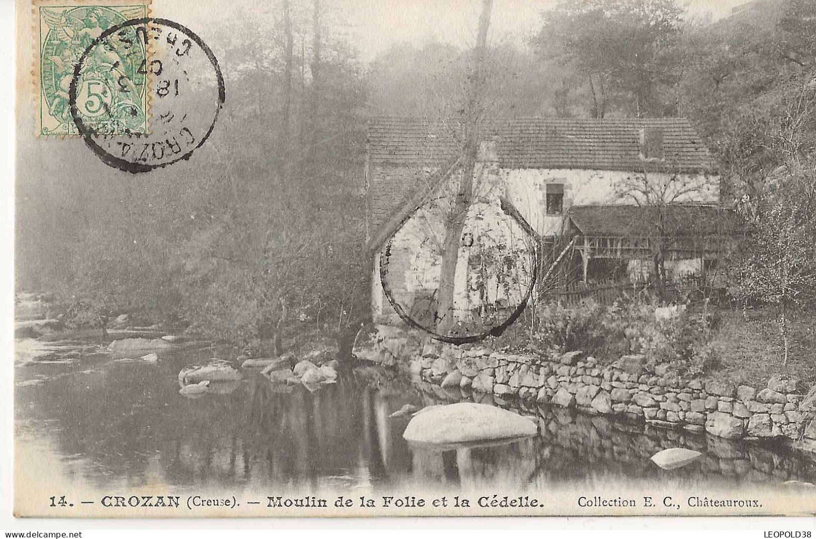 CROZAN Moulin De La Folle - Crozant