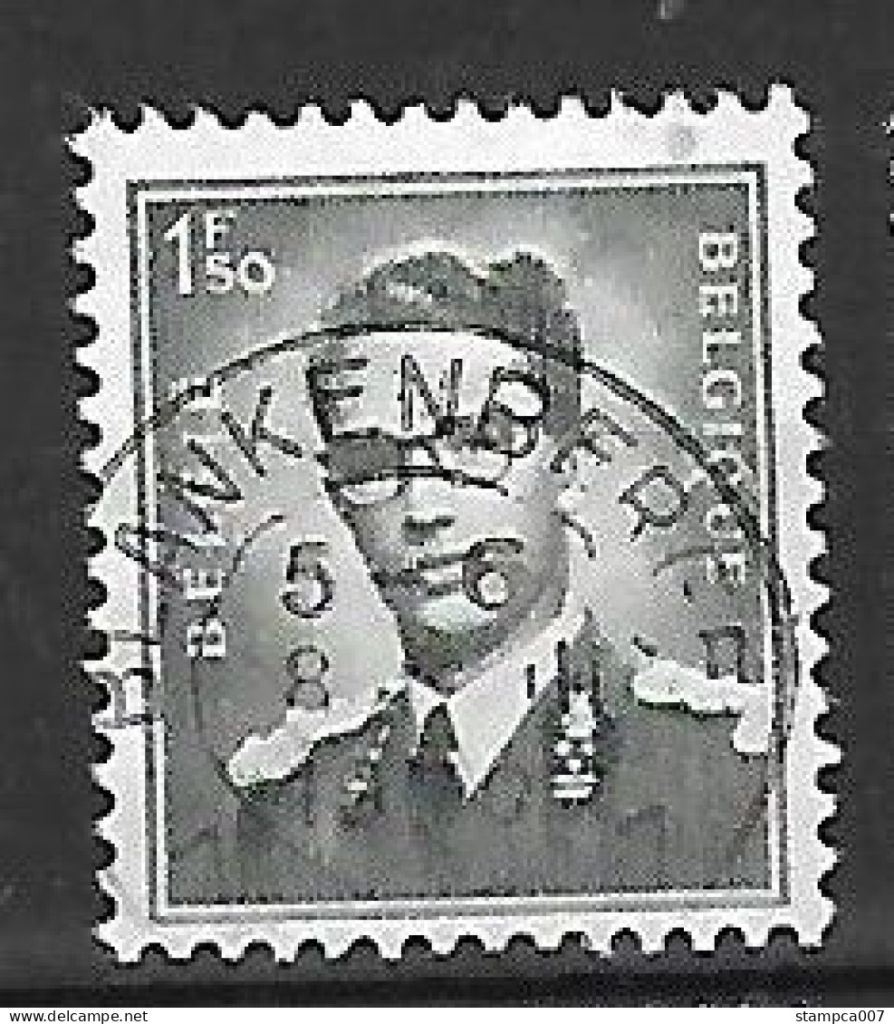 OCB Nr 924 Centrale Stempel Blankenberge - King Roi Koning Boudewijn Baudouin - 1953-1972 Lunettes