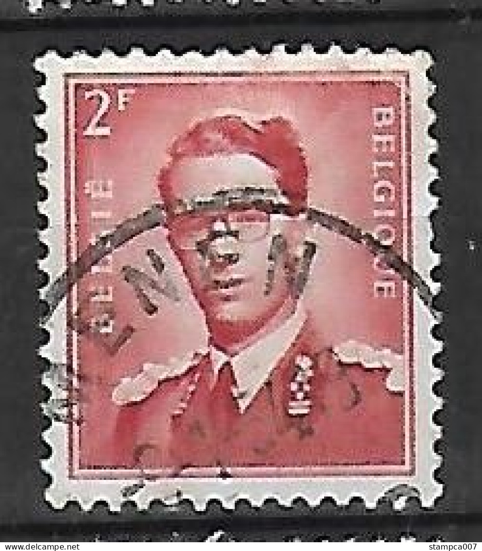 OCB Nr 925 Centrale Stempel Menen - King Roi Koning Boudewijn Baudouin - 1953-1972 Lunettes