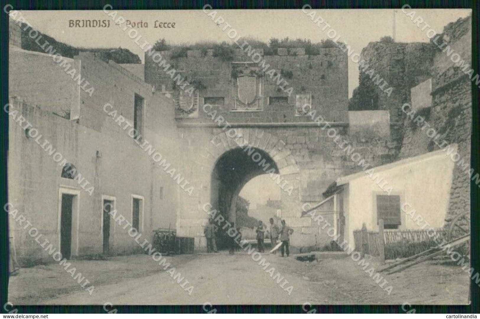 Brindisi Città Porta Lecce Cartolina RB6069 - Brindisi